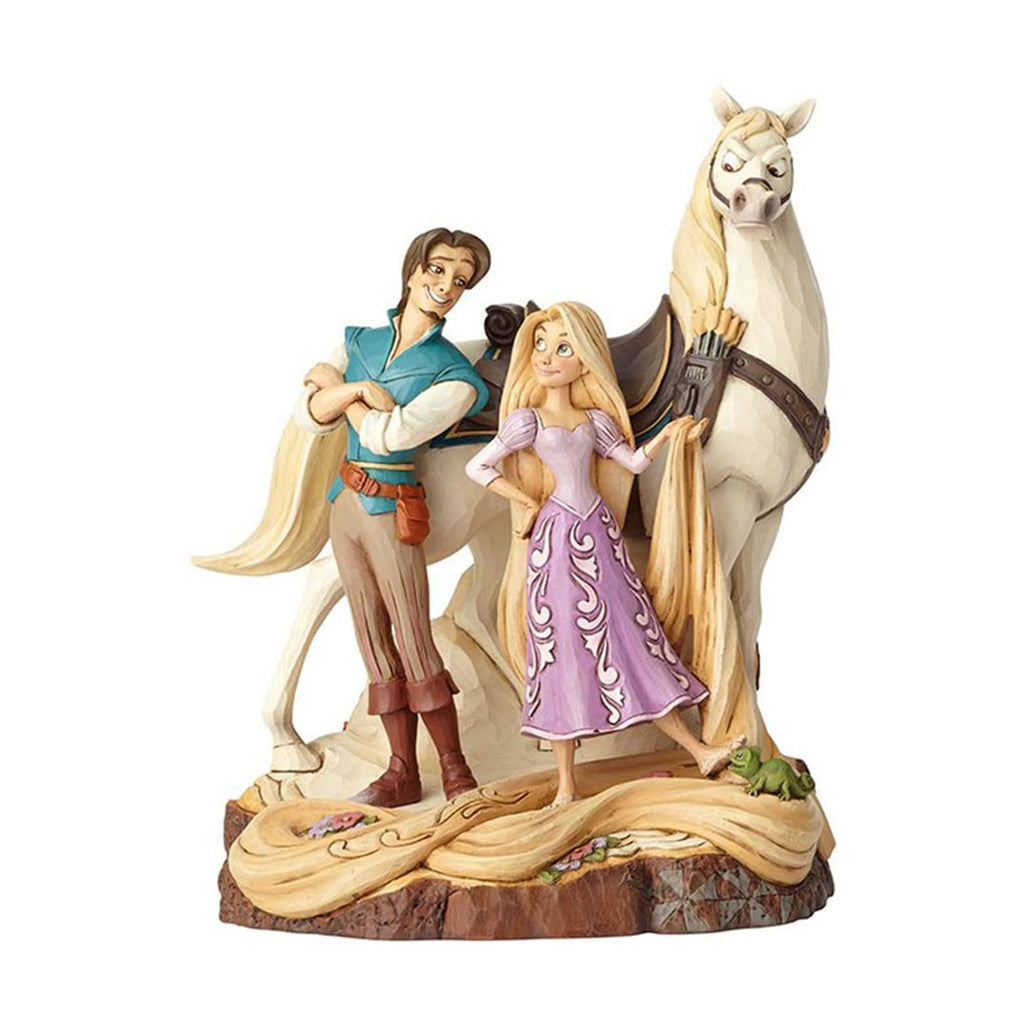 Enesco Disney Traditions Tangled Carved By Heart Figure - Radar Toys
