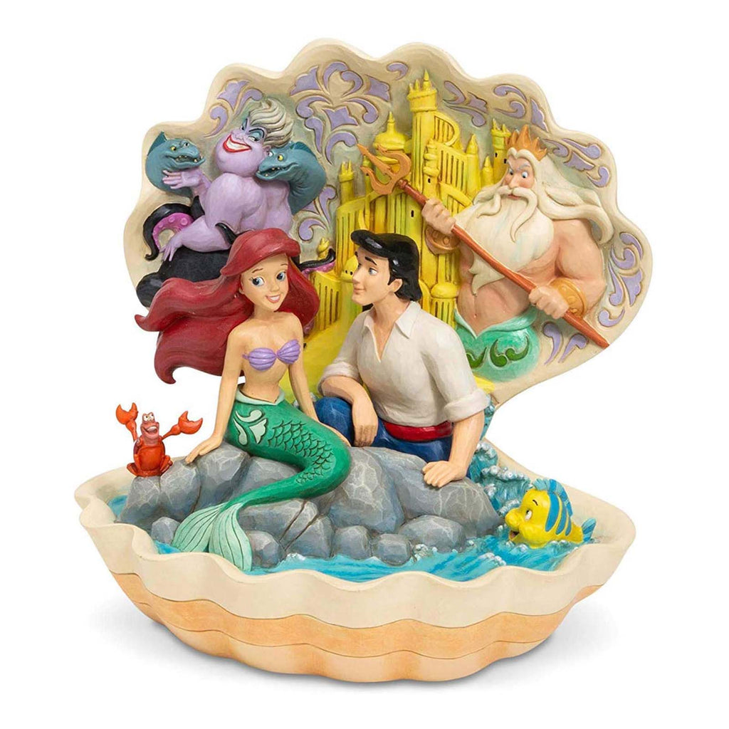 Enesco Disney Traditions The Little Mermaid Seashell Figurine