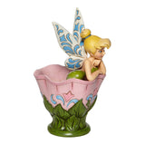 Enesco Disney Traditions Tinkerbell Sitting In Flower A Spot Of Tink Figure - Radar Toys