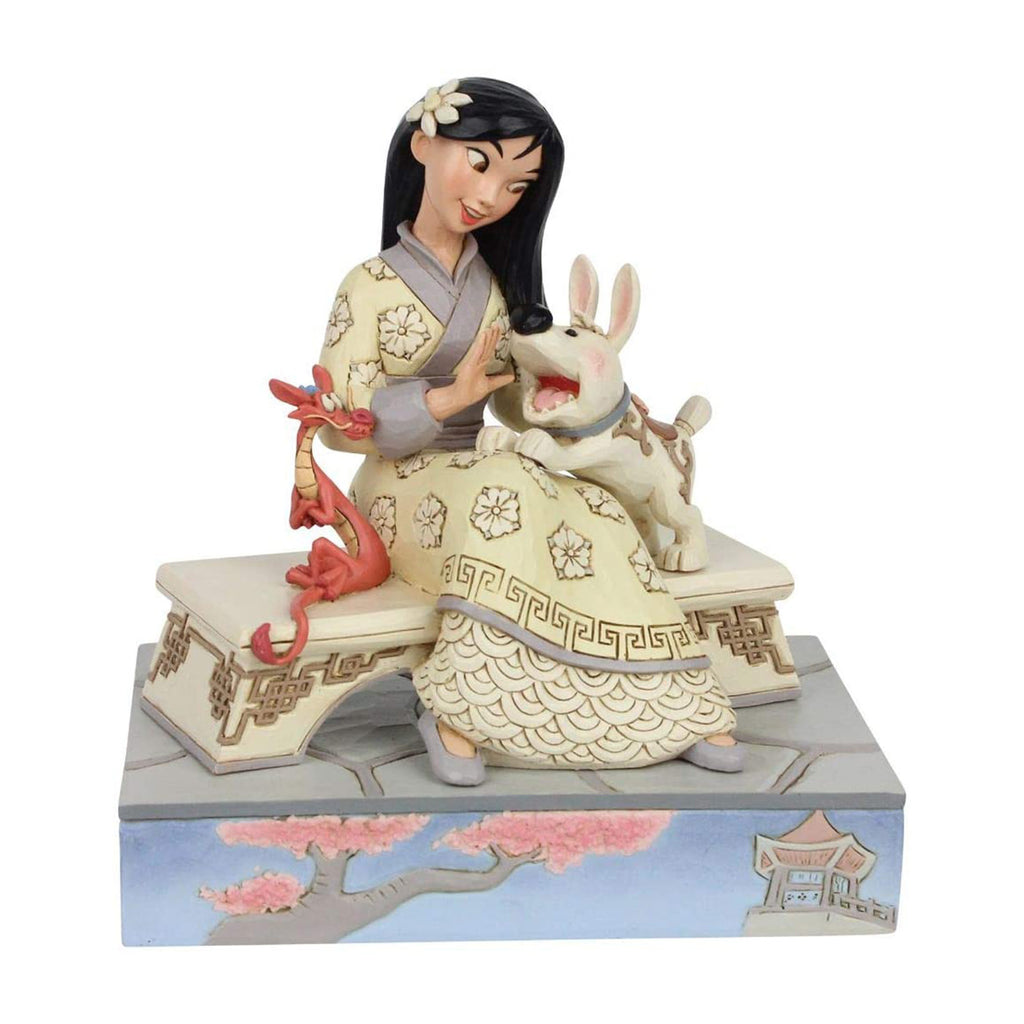 Enesco Disney Traditions White Woodland Honorable Heroine Mulan Figure
