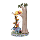 Enesco Disney Traditions Winnie The Pooh Hundred Acre Caper Figurine - Radar Toys