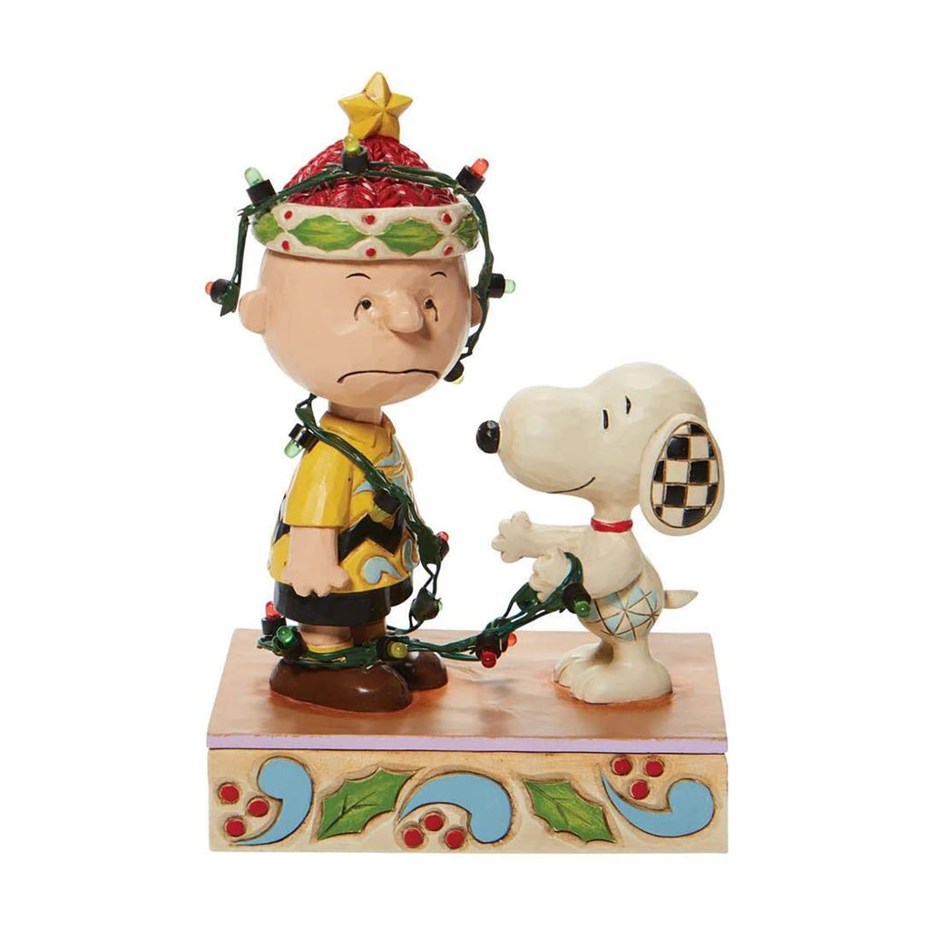 Enesco Jim Shore Peanuts Oh Brother Figurine