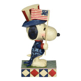 Enesco Jim Shore Peanuts Patriot Snoopy Figurine - Radar Toys
