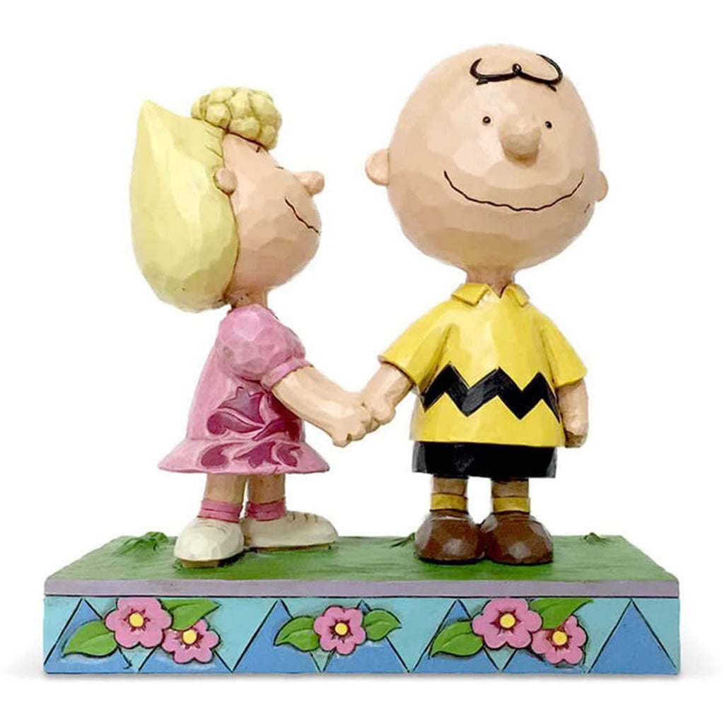 Enesco Peanuts Charlie Brown And Sally I Love You Big Brother Figurine