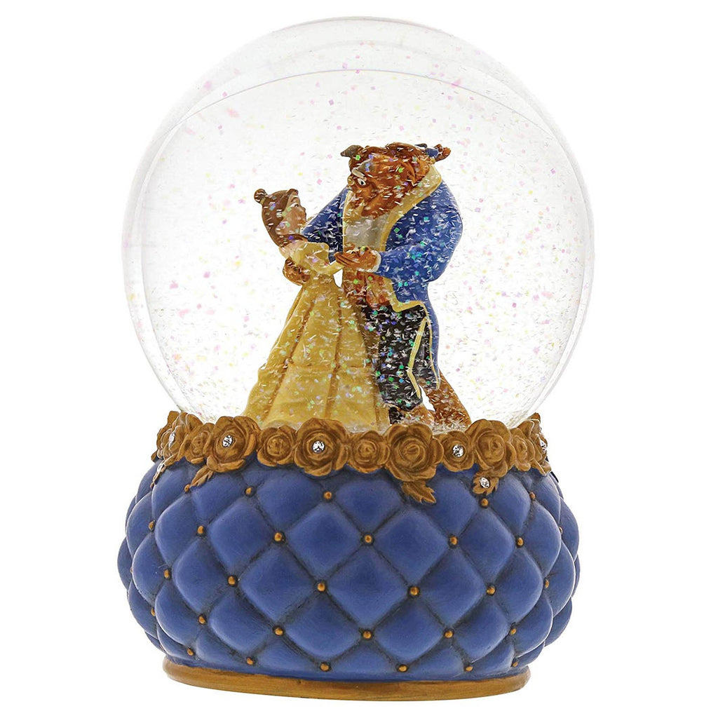 Enesco Disney Showcase Beauty And The Beast 6.5 Inch Snow Globe
