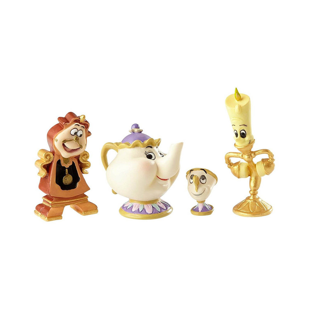 Enesco Disney Showcase Enchanted Objects Figure Set