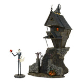 Enesco Nightmare Before Christmas Jack Skellington's House Set - Radar Toys