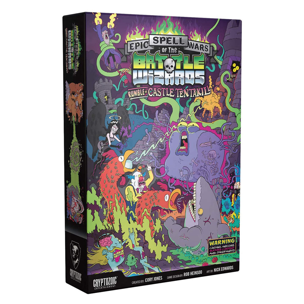 Epic Spell Wars Battle Wizards Rumble At Castle Tentakill The Card Game