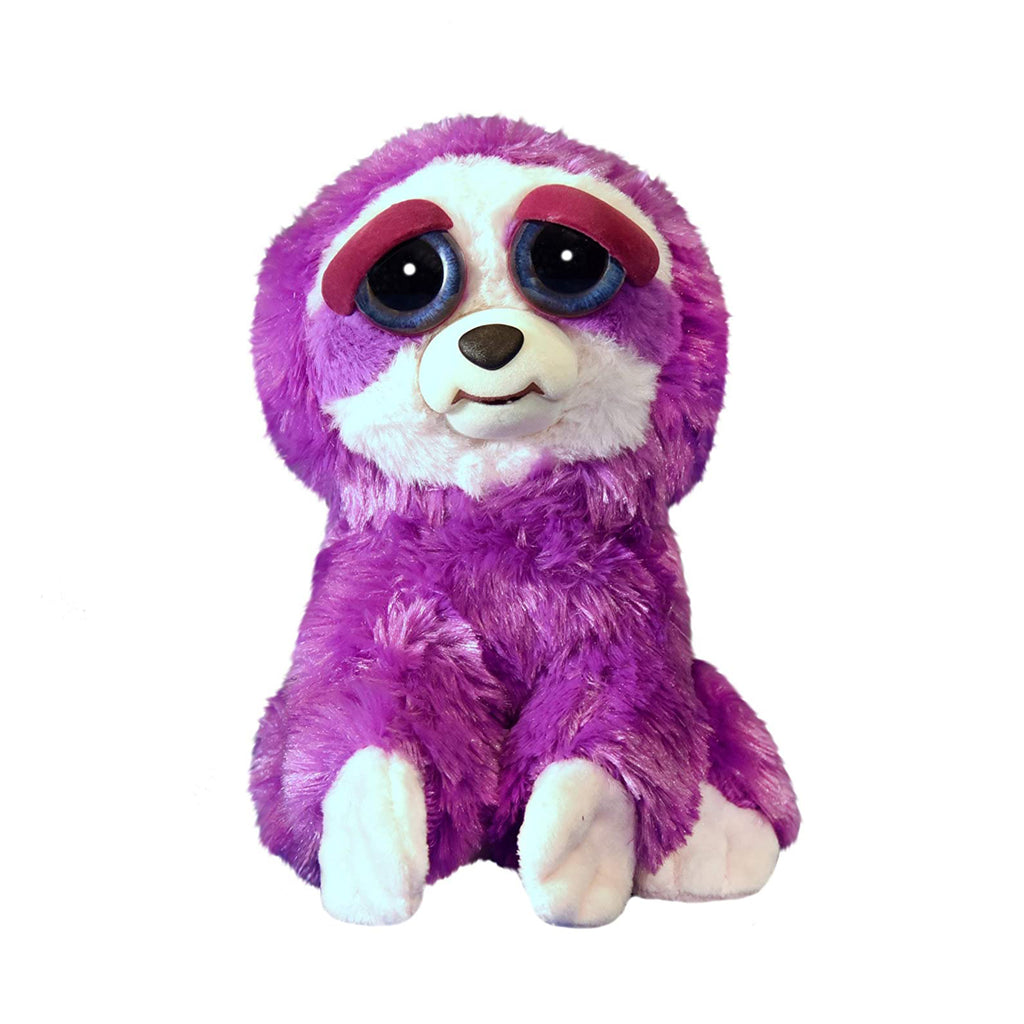 Feisty Pets Lightningbolt Lucy Purple Sloth Plush Figure - Radar Toys
