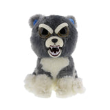 Feisty Pets Sammy Suckerpunch Dog Gray Plush Figure - Radar Toys