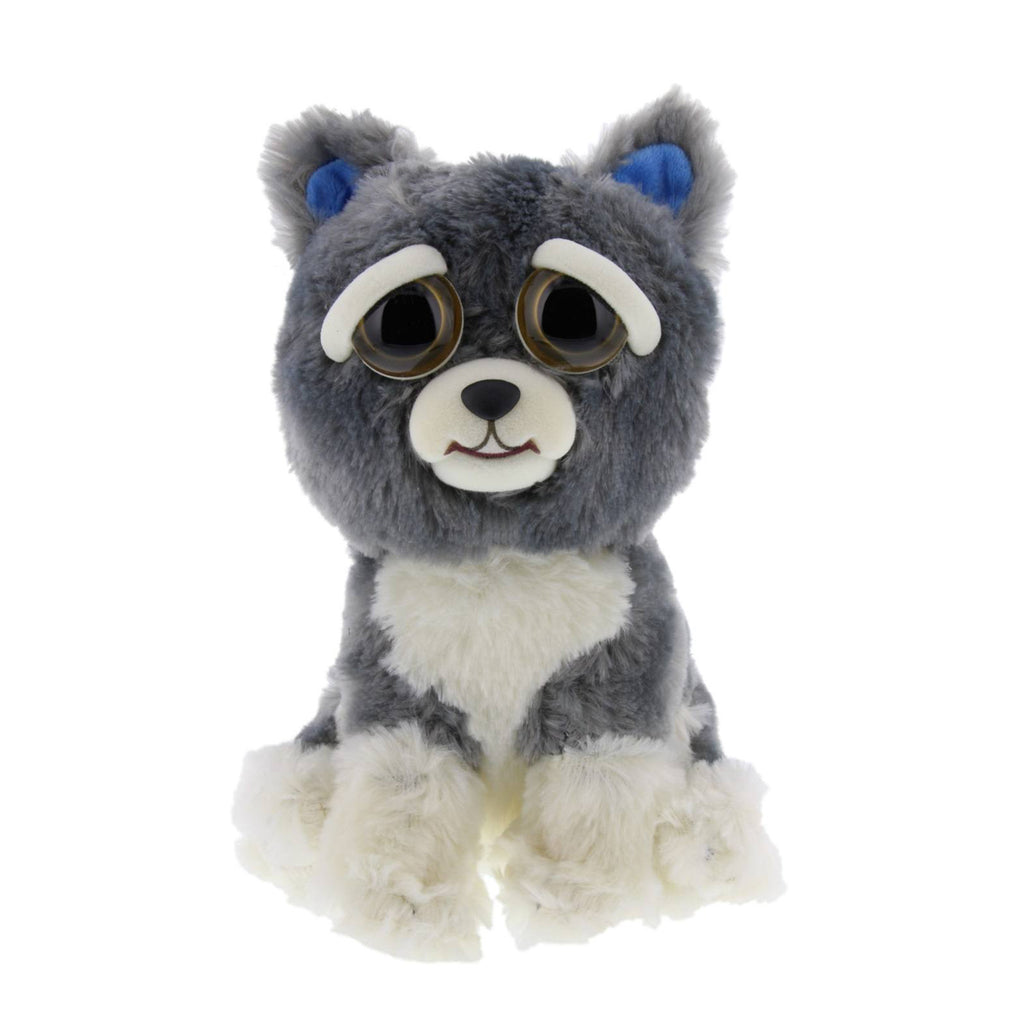 Feisty Pets Sammy Suckerpunch Dog Gray Plush Figure