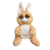 Feisty Pets Jacked Up Jackie the Kangaroo 8 Inch Plush Figure - Radar Toys