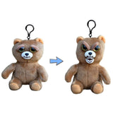 Feisty Pets Mini Growls A Lot The Bear 5 Inch Plush Figure - Radar Toys