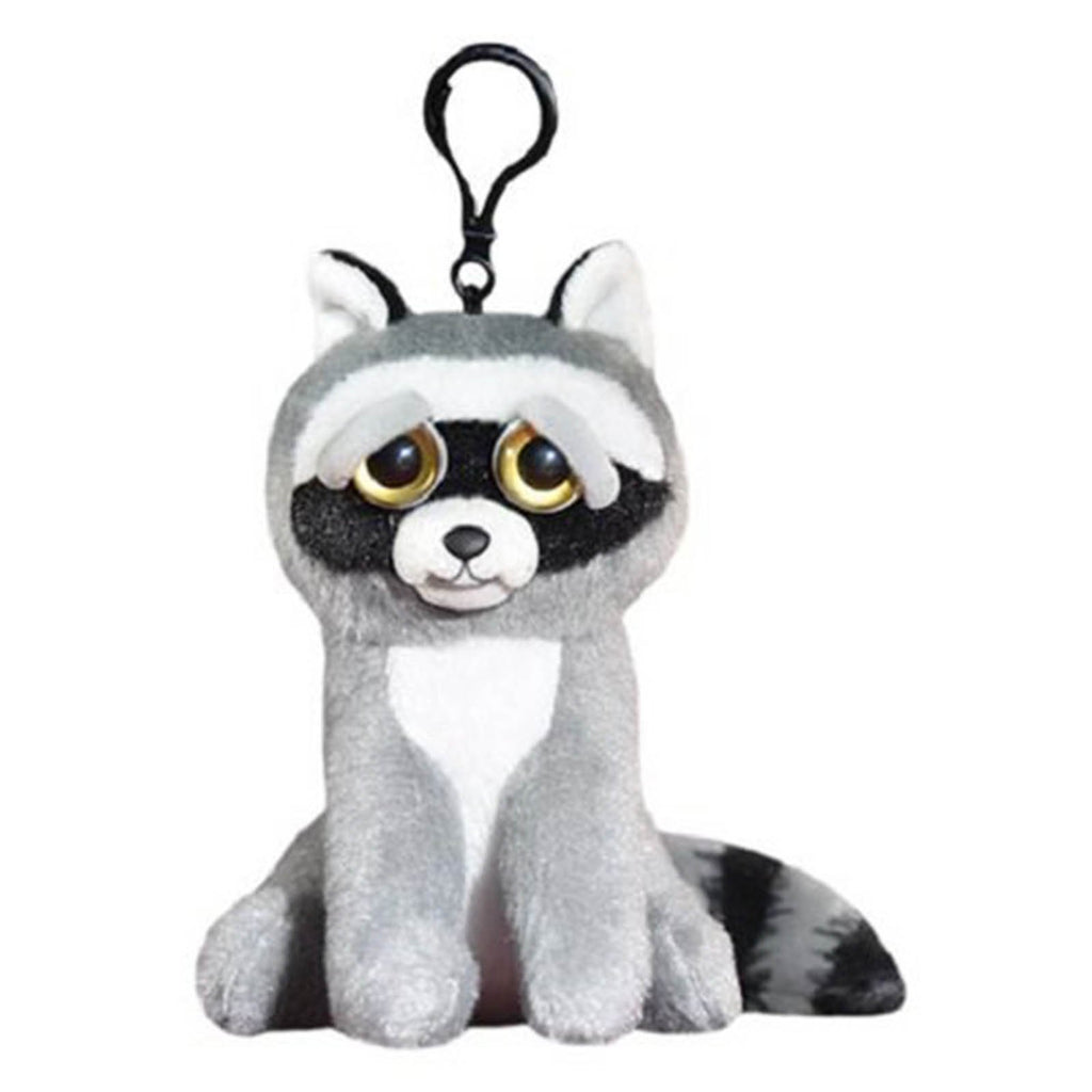 Feisty Pets Mini Rascal Rampage Raccoon Growling 5 Inch Plush Figure