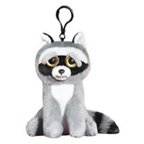 Feisty Pets Mini Rascal Rampage Raccoon Growling 5 Inch Plush Figure - Radar Toys