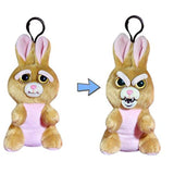 Feisty Pets Mini Viky Vicious Bunny Growling 5 Inch Plush Figure - Radar Toys