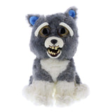 Feisty Pets Sammy Suckerpunch Gray Dog Doofus 8 Inch Plush Figure - Radar Toys