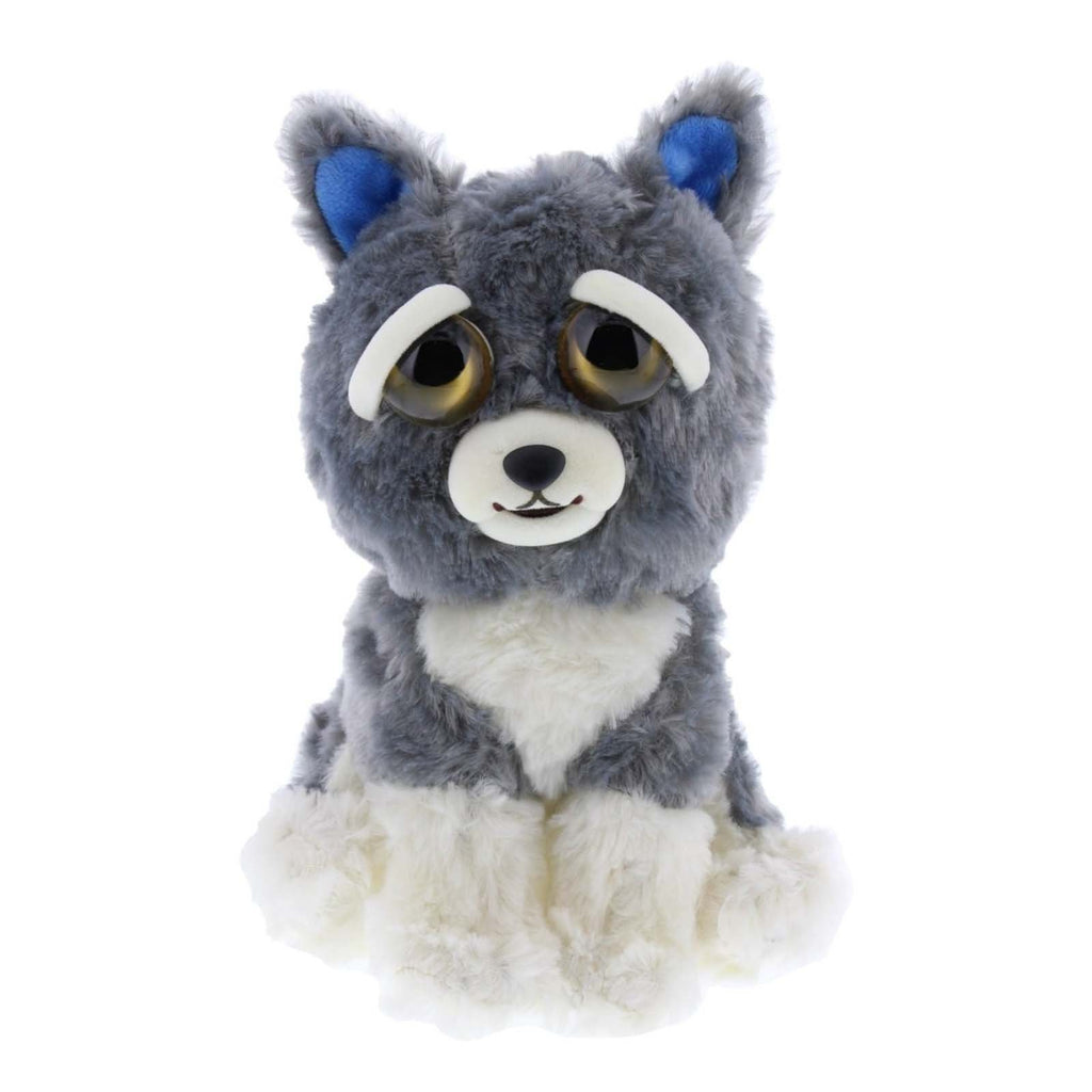 Feisty Pets Sammy Suckerpunch Gray Dog Doofus 8 Inch Plush Figure