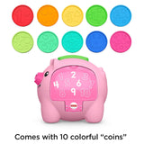 Fisher Price Count And Rumble Piggy Bank - Radar Toys