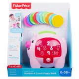 Fisher Price Count And Rumble Piggy Bank - Radar Toys