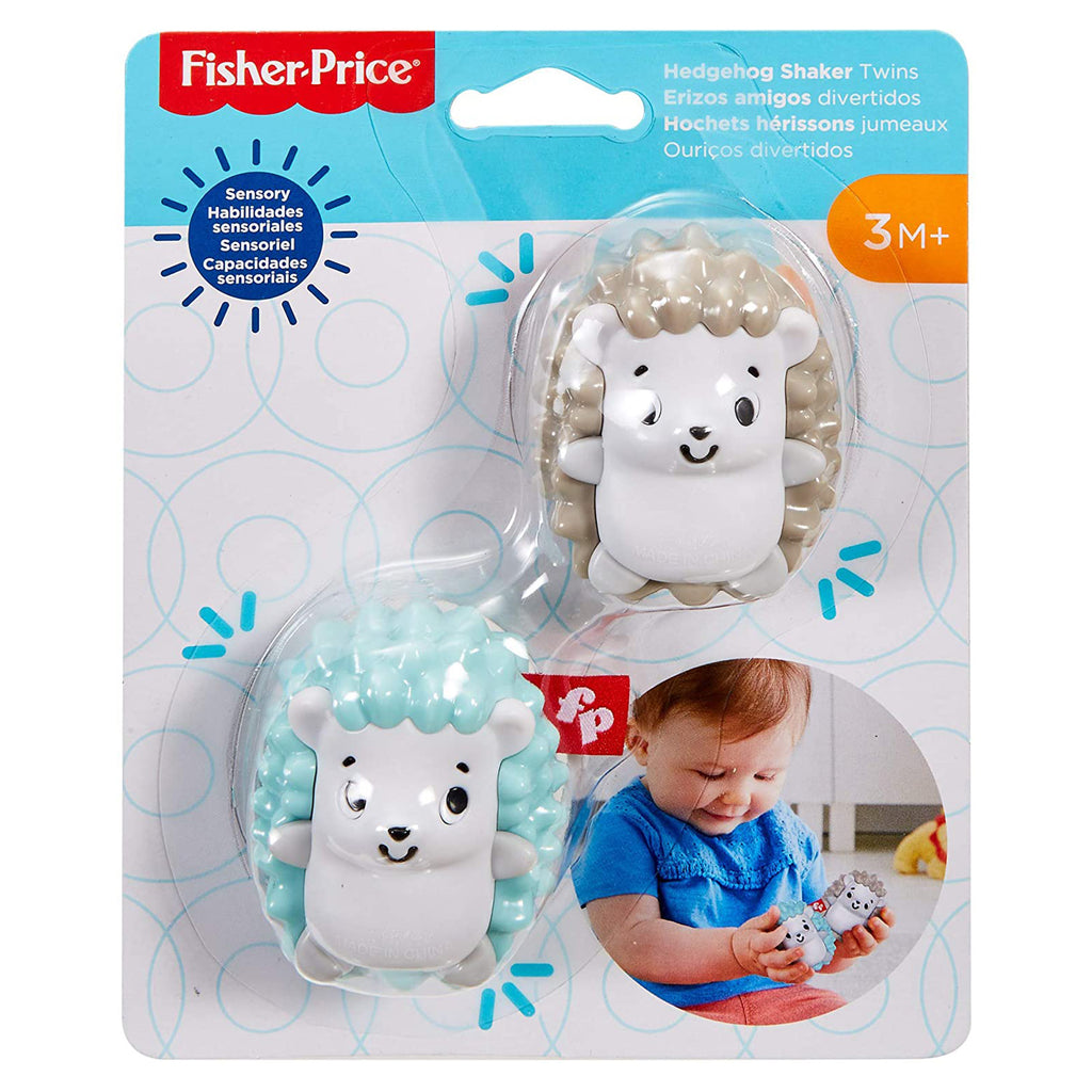 Fisher Price Hedgehog Shaker Twins Toy Set