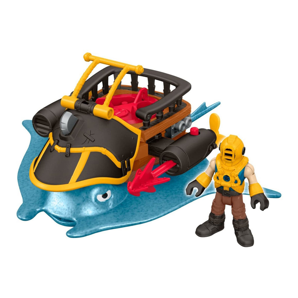 Fisher Price Imaginext Captain Nemo And Stingray