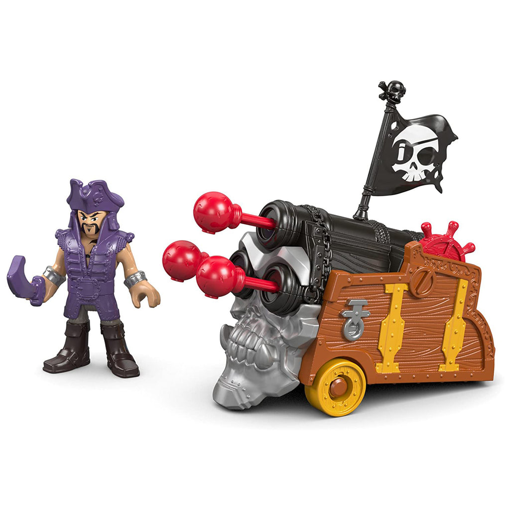 Fisher Price Imaginext Davey Jones Triple Cannon Figure Set