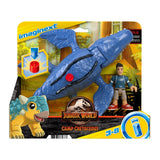 Fisher Price Imaginext Jurassic World Camp Cretaceous Mosasaurus Kenji Figure Set - Radar Toys