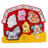 Fisher Price Laugh And Learn Farm Animal Puzzle - Radar Toys