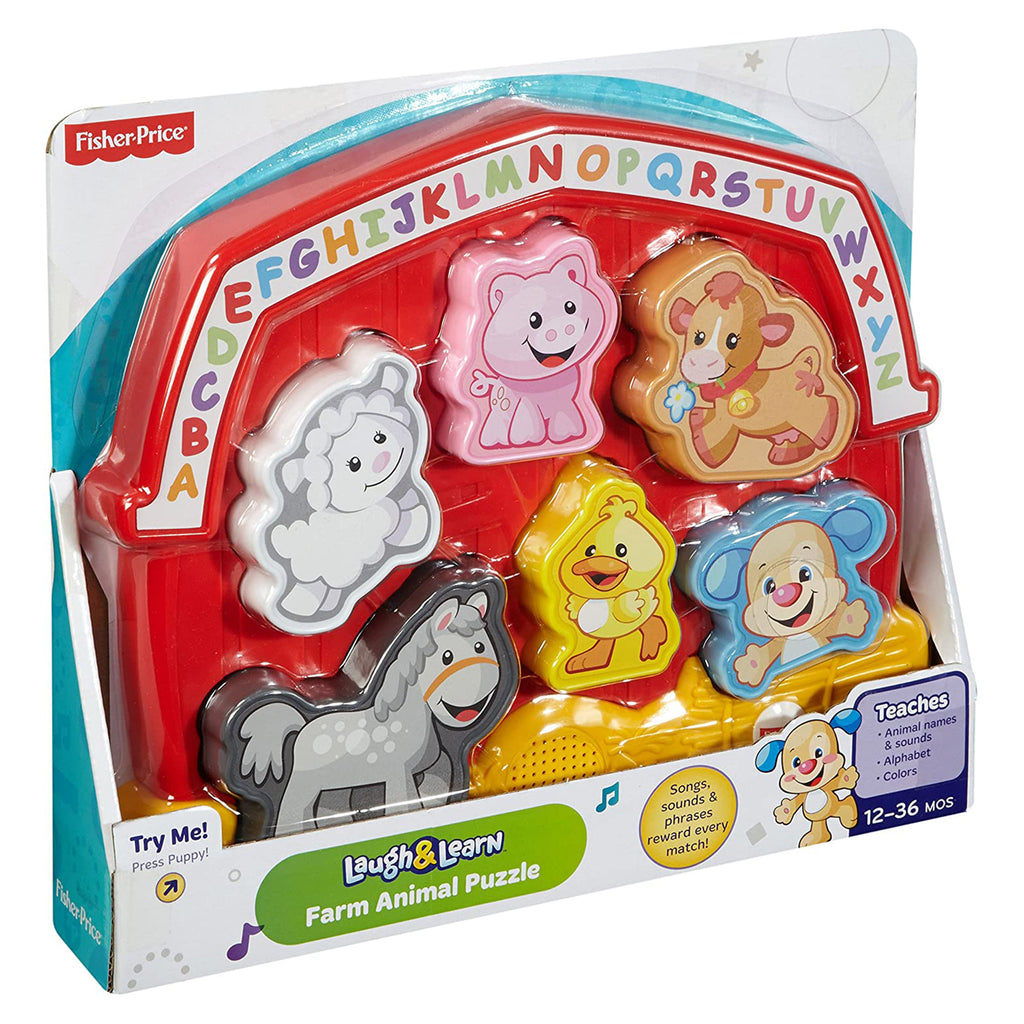 Fisher Price Laugh And Learn Farm Animal Puzzle