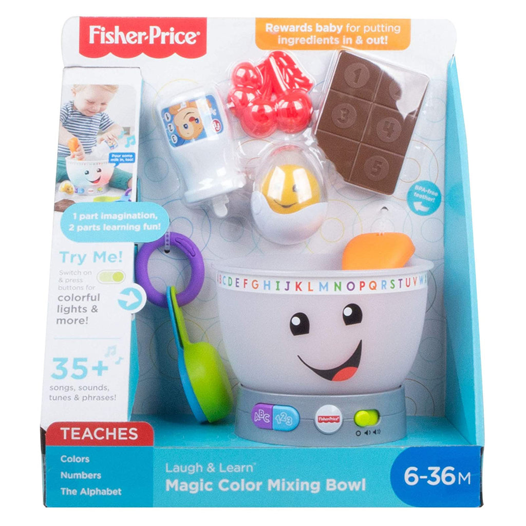 Fisher Price Laugh And Learn Magic Color Mixing Bowl Set