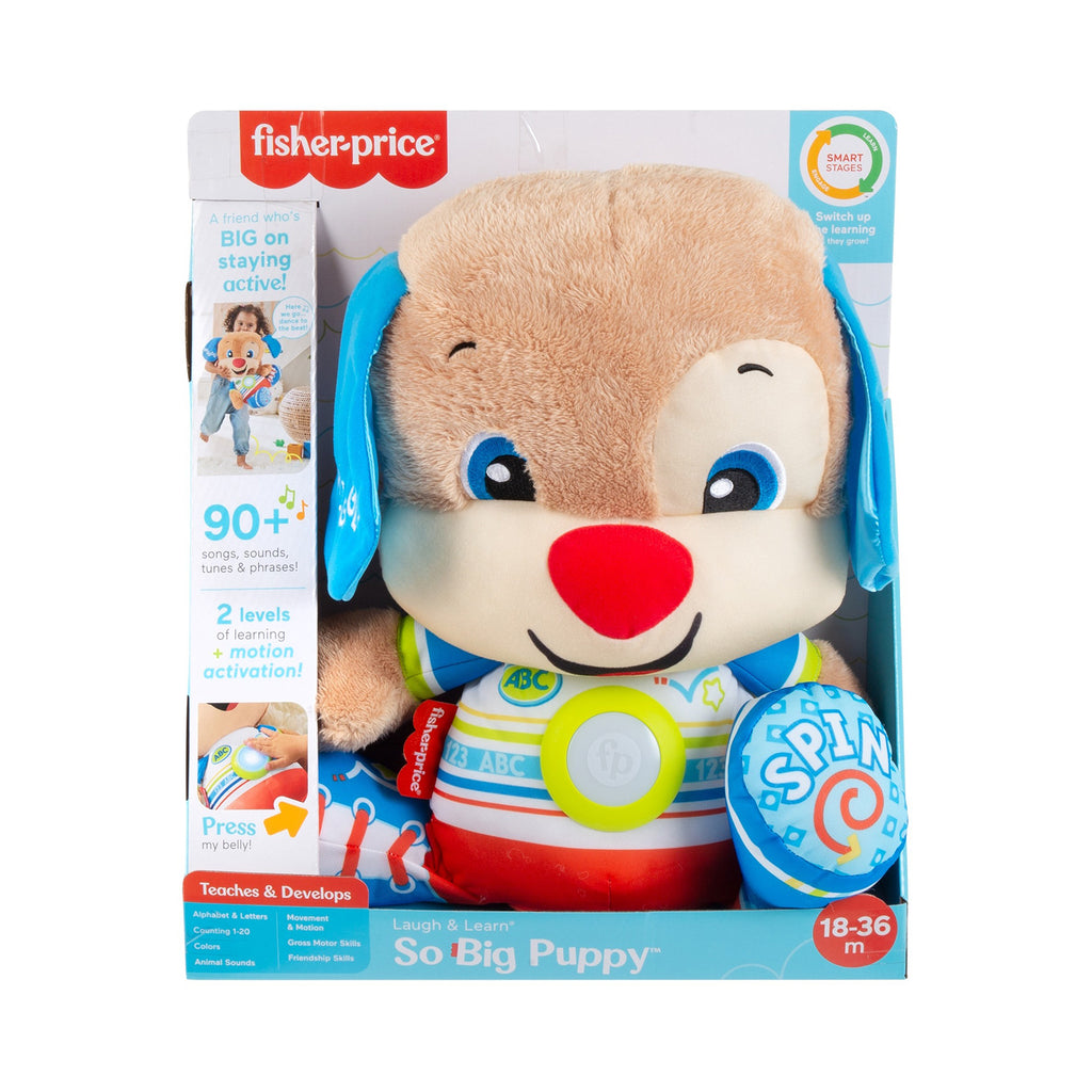 Fisher Price Laugh And Learn So Big Puppy Plush
