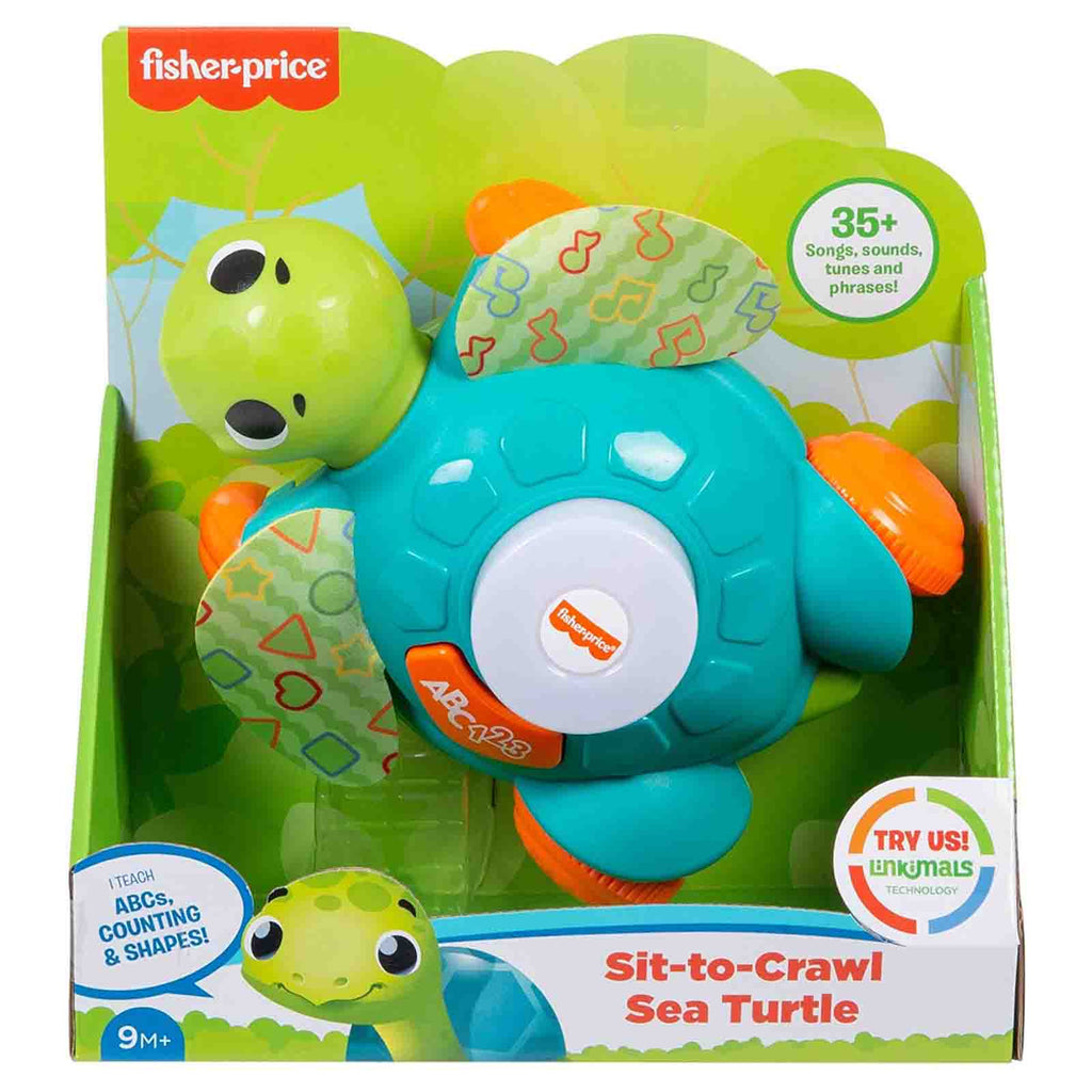 Fisher Price Linkimals Sit To Crawl Sea Turtle