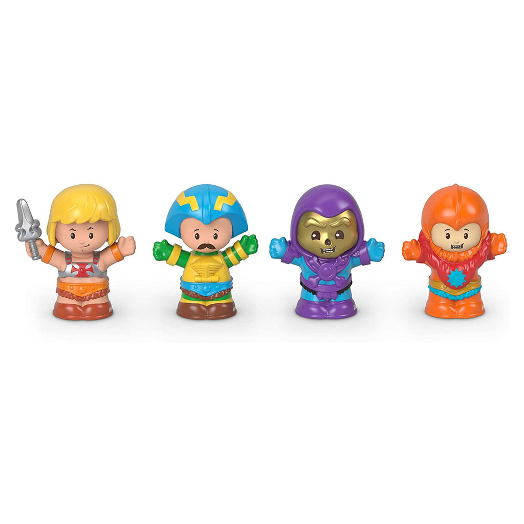 Fisher Price Little People Collector Masters Of The Universe Four Figure Set - Radar Toys