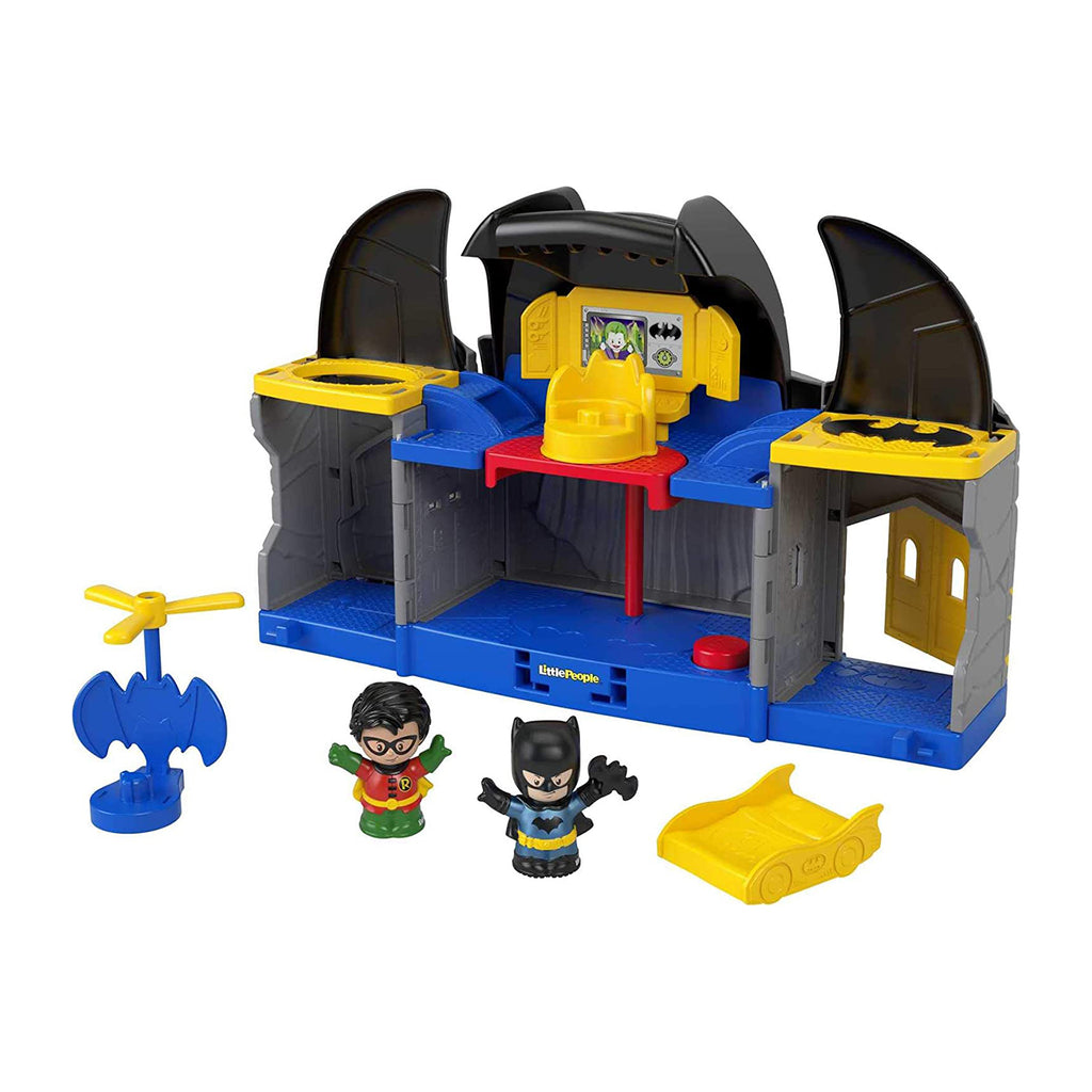 Fisher Price Little People DC Batcave Figure Playset