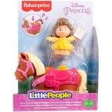 Fisher Price Little People Disney Princess Belle Philippe Set - Radar Toys