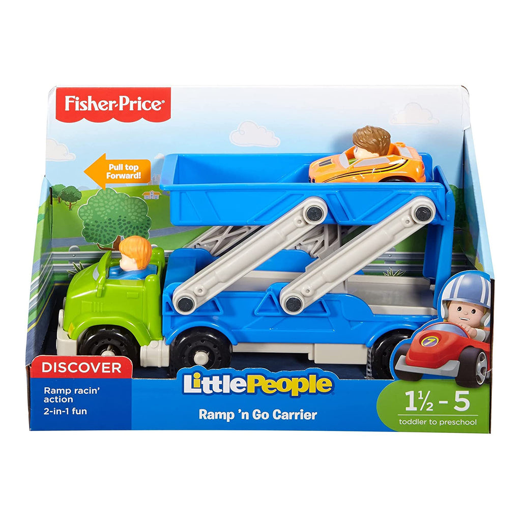 Fisher Price Little People Ramp N Go Carrier Set