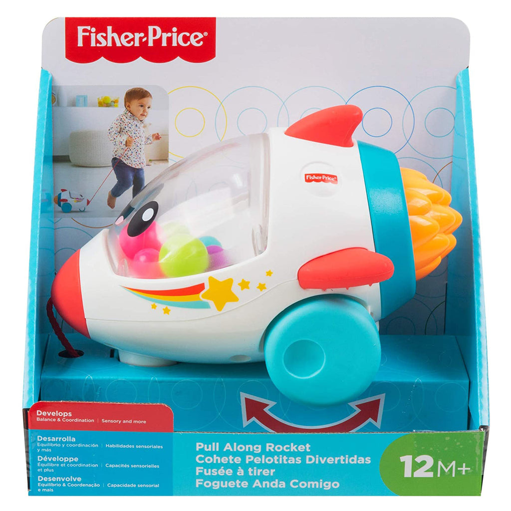 Fisher Price Pull Along Rocket