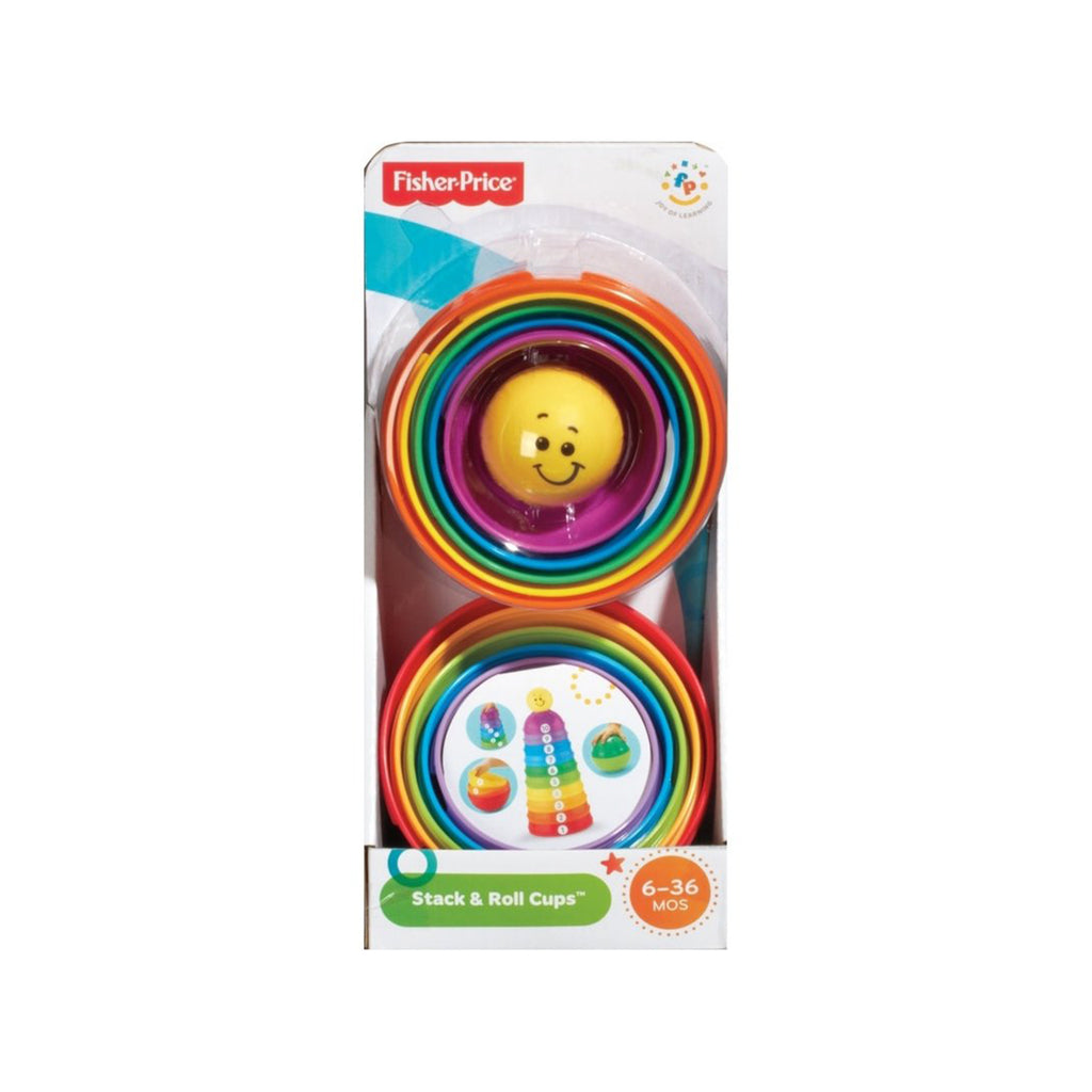Fisher Price Stack And Roll Cups