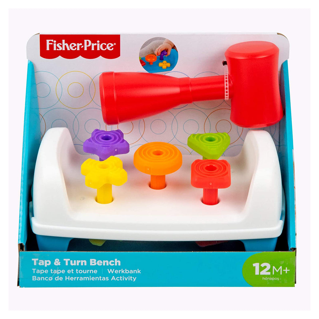 Fisher Price Tap And Turn Bench Set - Radar Toys