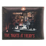 Five Nights At Freddy's Nightmare Evil Faces Bi-Fold Wallet - Radar Toys