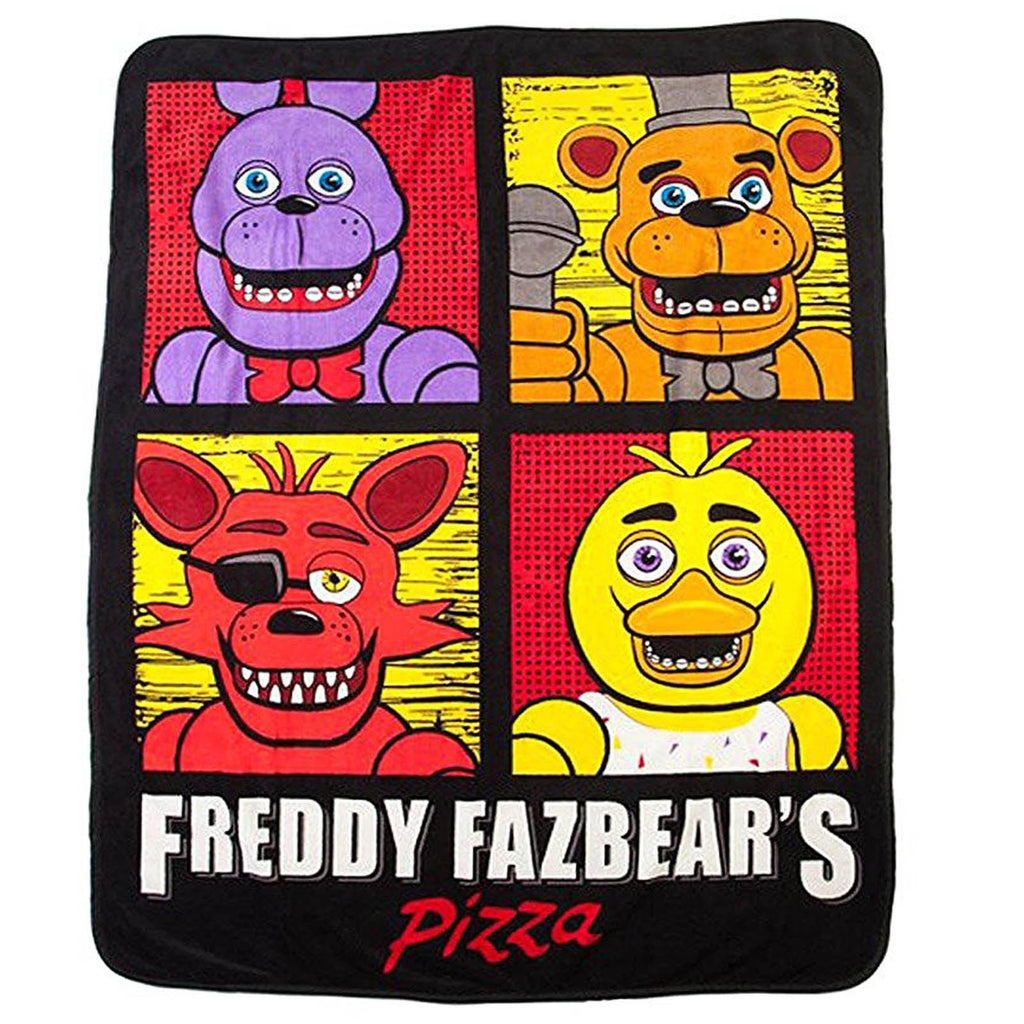 Five Nights At Freddy's Super Soft Plush Throw Blanket