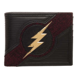 DC The Flash Chrome Weld Patch Bi-Fold Wallet - Radar Toys