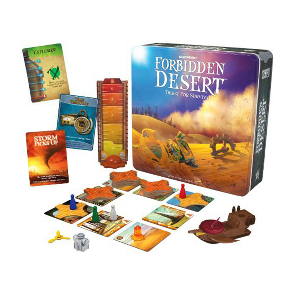 Forbidden Desert Thirst For Survival Board Game