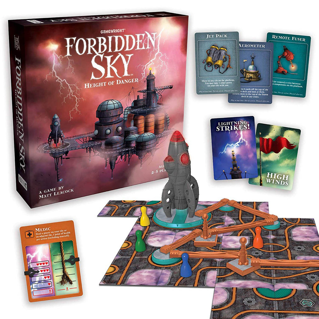 Forbidden Sky Height Of Danger The Board Game