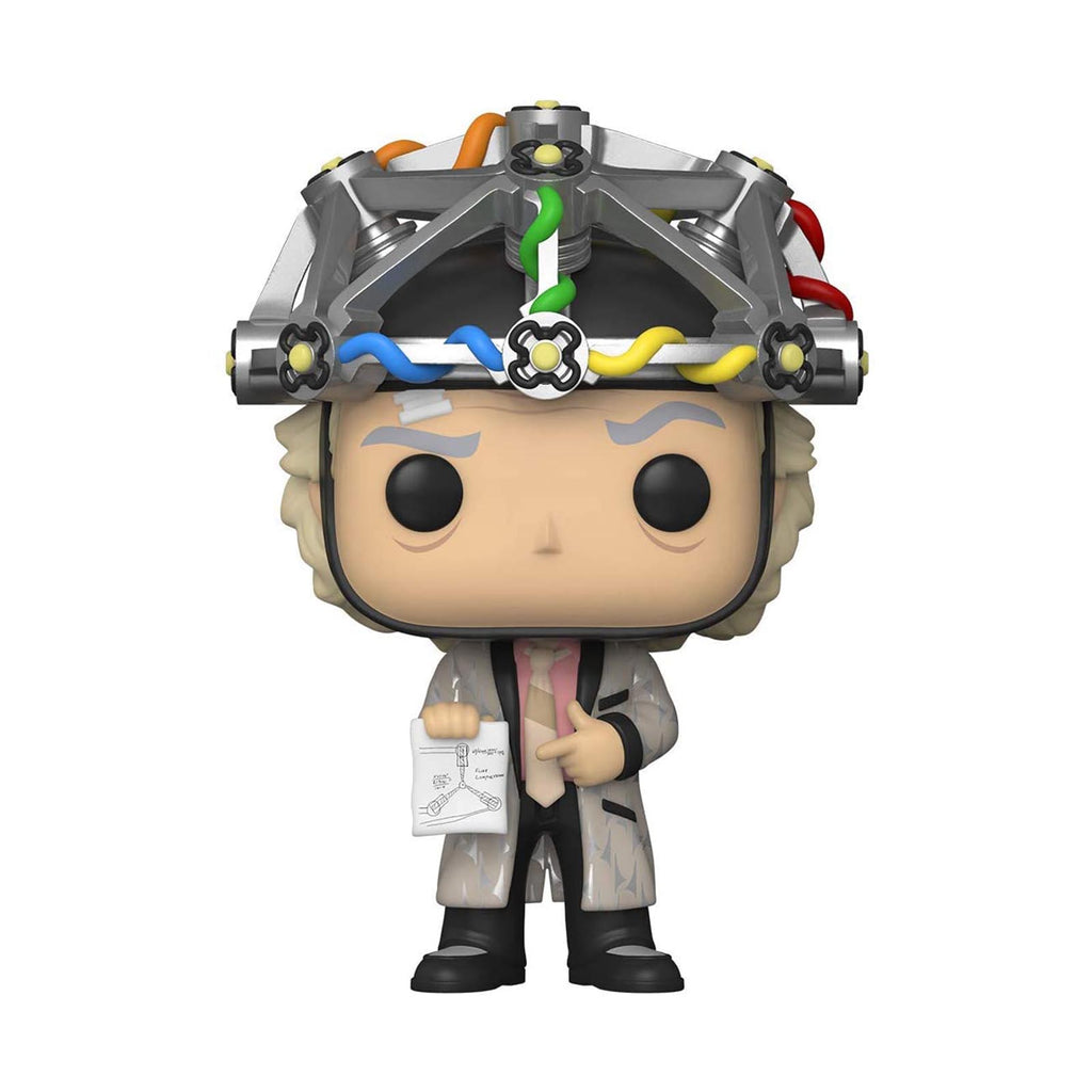 Funko Back To The Future POP Doc With Helmet Vinyl Figure