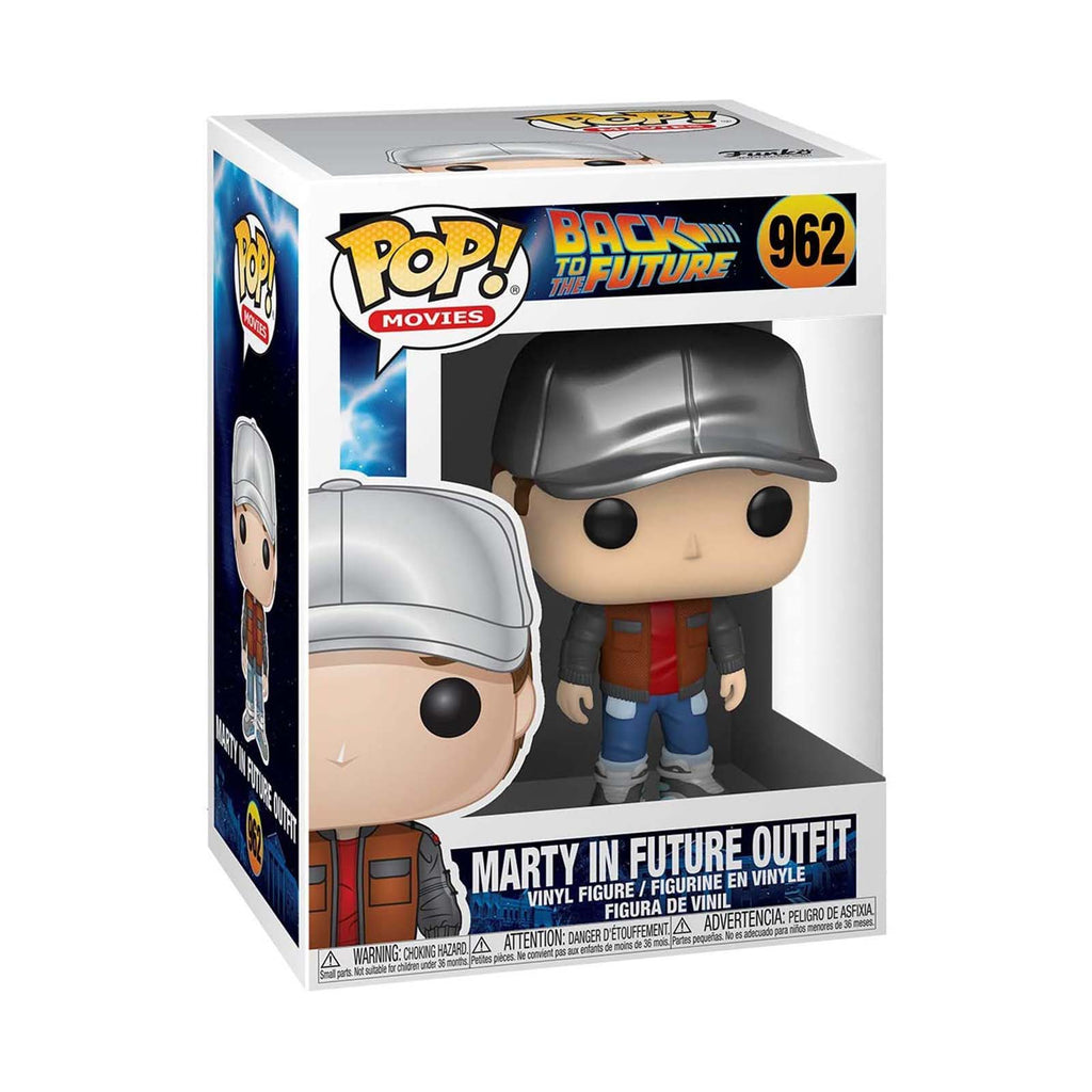 Funko Back To The Future POP Marty In The Future Outfit Vinyl Figure