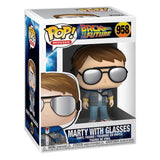 Funko Back To The Future POP Marty With Glasses Vinyl Figure - Radar Toys