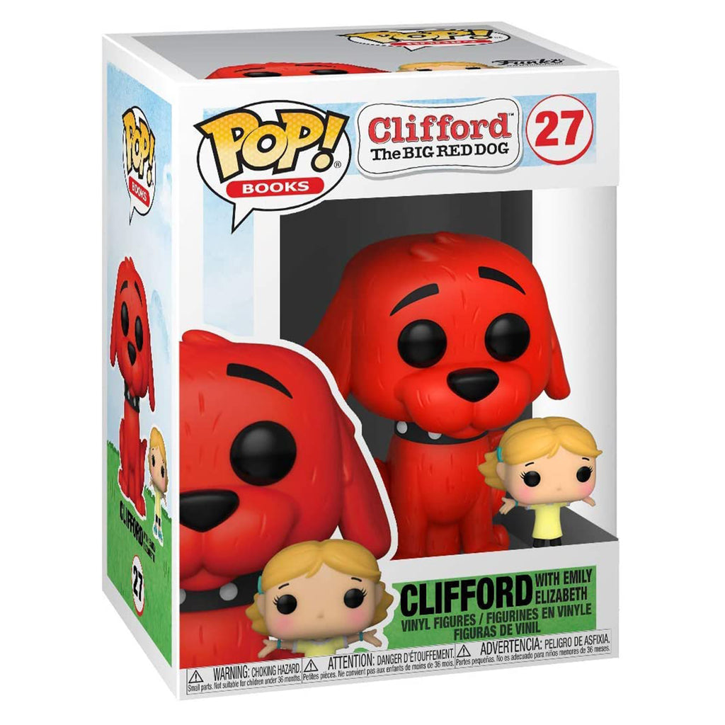 Funko Clifford Big Red Dog POP Clifford With Emily Vinyl Figure