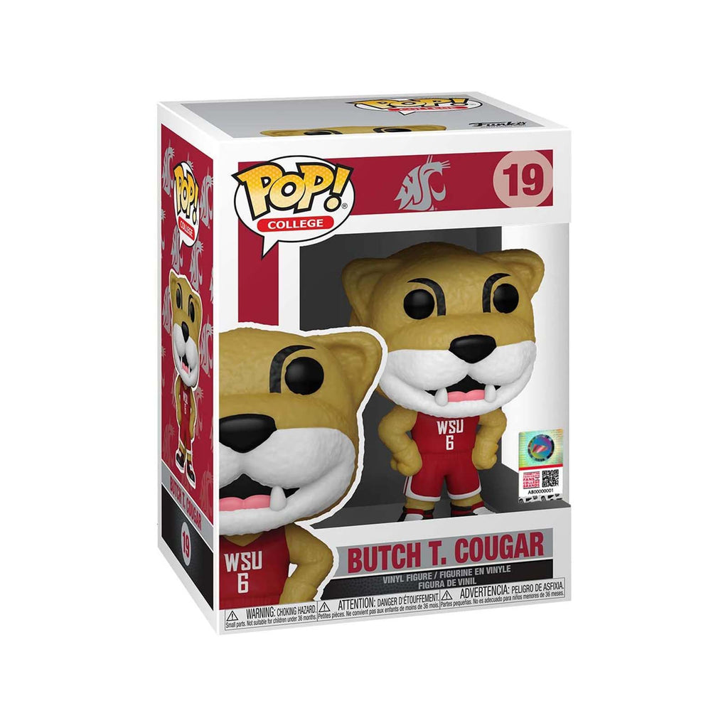 Funko College Washington State POP Butch T Cougar Vinyl Figure
